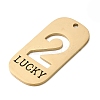 304 Stainless Steel Pendants STAS-D200-02C-G-2
