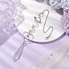 Alloy Planet Moon Hanging Ornaments HJEW-JM02622-1