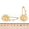 Sun 304 Stainless Steel Safety Pins Brooch Findings SA-CBA098D-13B-G-3