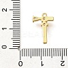 Brass Micro Pave Cubic Zirconia Pendants LS-KK-M310-01G-20-3