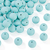 50Pcs Food Grade Eco-Friendly Silicone Beads SIL-TA0002-89J-2