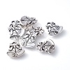 Tibetan Style Alloy Christmas Bell Pendants LS-TIBEP-GC158-AS-RS-1