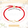 1Pc Adjustable Nylon Cord Slider Bracelets for Women BJEW-LP0001-32C-02-2