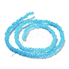 Baking Paint Imitation Jade Glass Bead Strands DGLA-A034-J4MM-A13-4