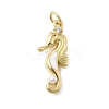 Brass Micro Pave Cubic Zirconia Pendants KK-A278-04G-03-1