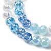 Transparent Glass Beads Strands GLAA-Q009-01D-3