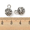 Tibetan Style Alloy Charms FIND-M011-02AS-3