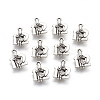 Tibetan Style Alloy Pendants TIBEP-GC151-AS-NR-2