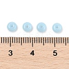 Imitation Jade Glass Seed Beads SEED-Q038-01F-2