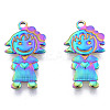Ion Plating(IP) 304 Stainless Steel Pendants STAS-N098-183M-3
