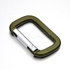 Square Aluminum Rock Climbing Carabiners X-KEYC-O009-05C-1