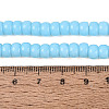 Opaque Glass Beads Strands GLAA-NH0002-B01-C09-4