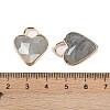 Natural Labradorite Faceted Pendans KK-L218-005G-03-3