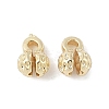 Flower Brass Bead Tips LS-KK-M326-10G-2