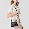 2Pcs 2 Colors Black Flat PU Leather Handbag Chain Straps PURS-BBC0001-01-4
