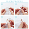 2 Pairs Brass Cufflinks for Men FIND-WR0011-06-3