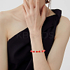 10Pcs 5 Colors Stainless Steel Cuff Torque Bangle Making STAS-SC0021-18-5