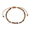 Natural Tiger Eye Braided Bead Bracelets BJEW-JB11241-06-2