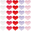 500Pcs 5 Colors Polyester Sponge Heart Shaped Confetti for Party Decoration DIY-CY0003-21A-7