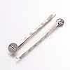 Iron Hair Bobby Pin Findings IFIN-F086-01-2
