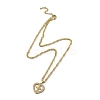 201 Stainless Steel Singapore Chain Necklaces NJEW-C042-11G-3