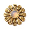 Opalite Flower Pendants STAS-R009-05G-03-1