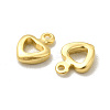 Brass Charms KK-H442-10G-2