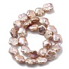 Natural Baroque Keshi Pearl Beads Strands PEAR-P064-07B-02B-3