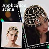 Alloy Rhinestone Headbands for Women AJEW-WH20020-241G-4