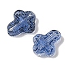 Transparent Spray Paint Glass Beads GLAA-Z011-04H-2