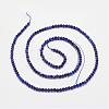 Natural Lapis Lazuli Bead Strands G-P279-53-2mm-2