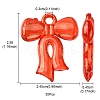 Transparent Acrylic Pendants TACR-YW0001-80-4