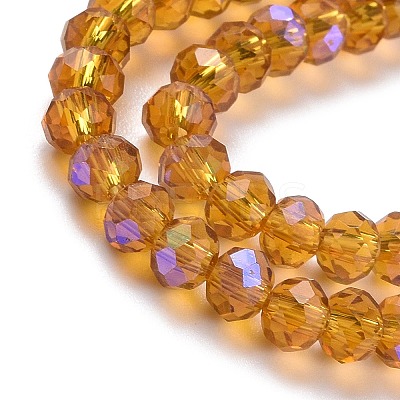 Electroplate Glass Beads Strands LS-EGLA-A034-T3mm-L01-1