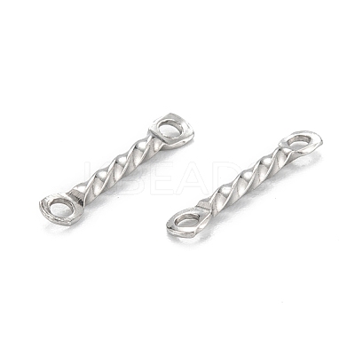 Tarnish Resistant 304 Stainless Steel Link Connectors STAS-Z034-18B-P-1