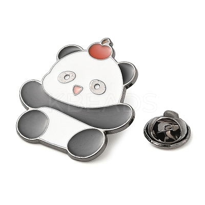 Panda Enamel Pins JEWB-K012-03I-EB-1
