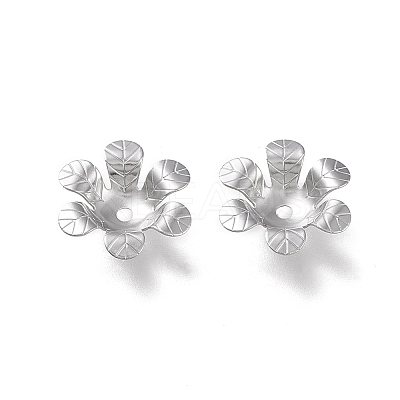 Non-Tarnish 304 Stainless Steel Bead Caps LS-STAS-K194-16P-1