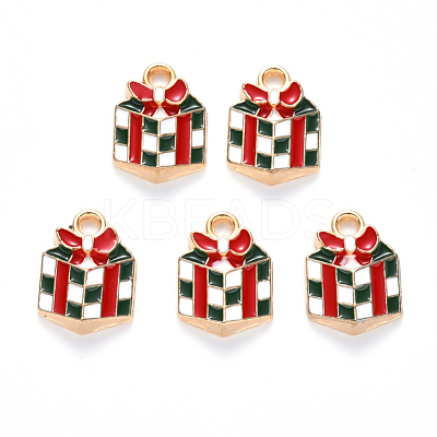 Alloy Enamel Charms X-ENAM-S121-113-1