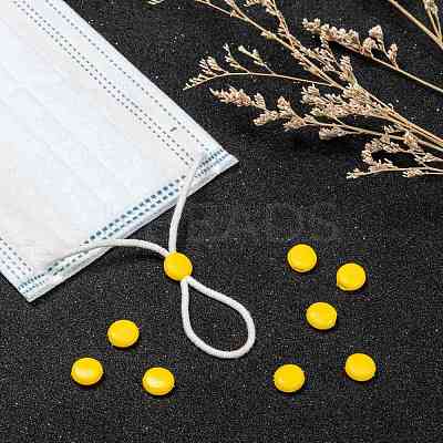 PVC Plastic Cord Lock for Mouth Cover KY-K011-08-1