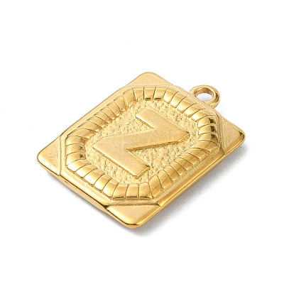 Ion Plating(IP) 304 Stainless Steel Pendants STAS-U033-01G-Z-1