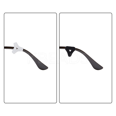12 Pairs 6 Styles Silicone Eyeglasses Ear Grip FIND-DR0001-02-1