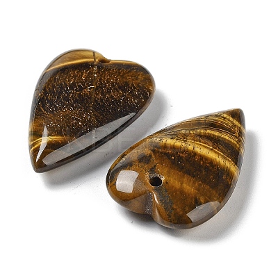 Natural Tiger Eye Pendants G-D087-02D-1