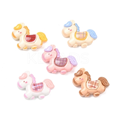 Opaque Resin Cabochons CRES-A061-02B-1