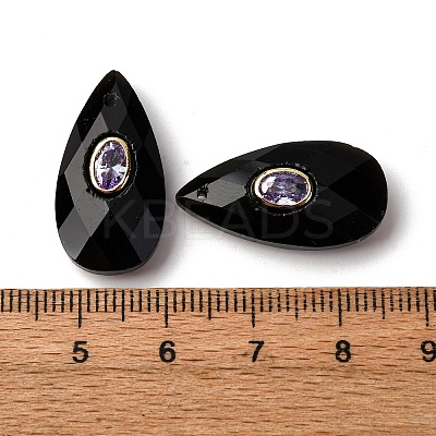 Natural Mixed Gemstone Pendants G-P586-01G-M-1