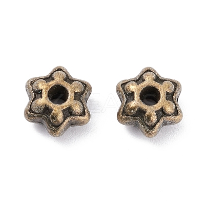 Tibetan Silver Spacer Beads LS-MLF1057Y-NF-1