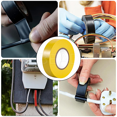 1 Roll PVC Plastic Waterproof Self Adhesive Tape FIND-CP0003-30D-1