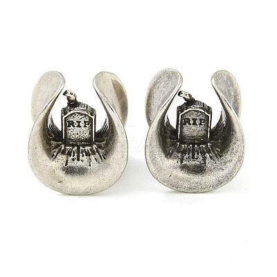 Brass Ear Gauges Flesh Tunnels Plugs EJEW-P293-04B-AS01-1