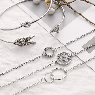 DIY Chain Bracelet Necklace Making Kit DIY-AR0003-67B-1