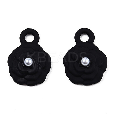 Spray Painted Alloy Charms PALLOY-N155-163-1