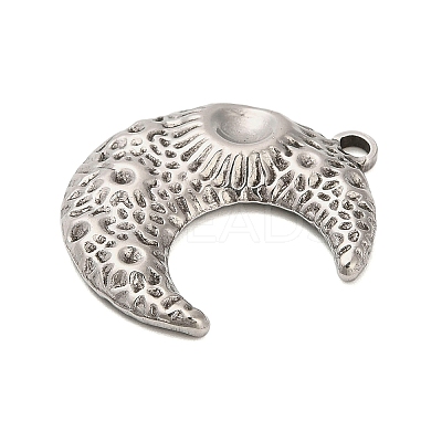 304 Stainless Steel Pendant Rhinestone Settings STAS-P417-03P-1