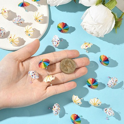 10Pcs Resin Pendants CRES-YW0002-65A-1